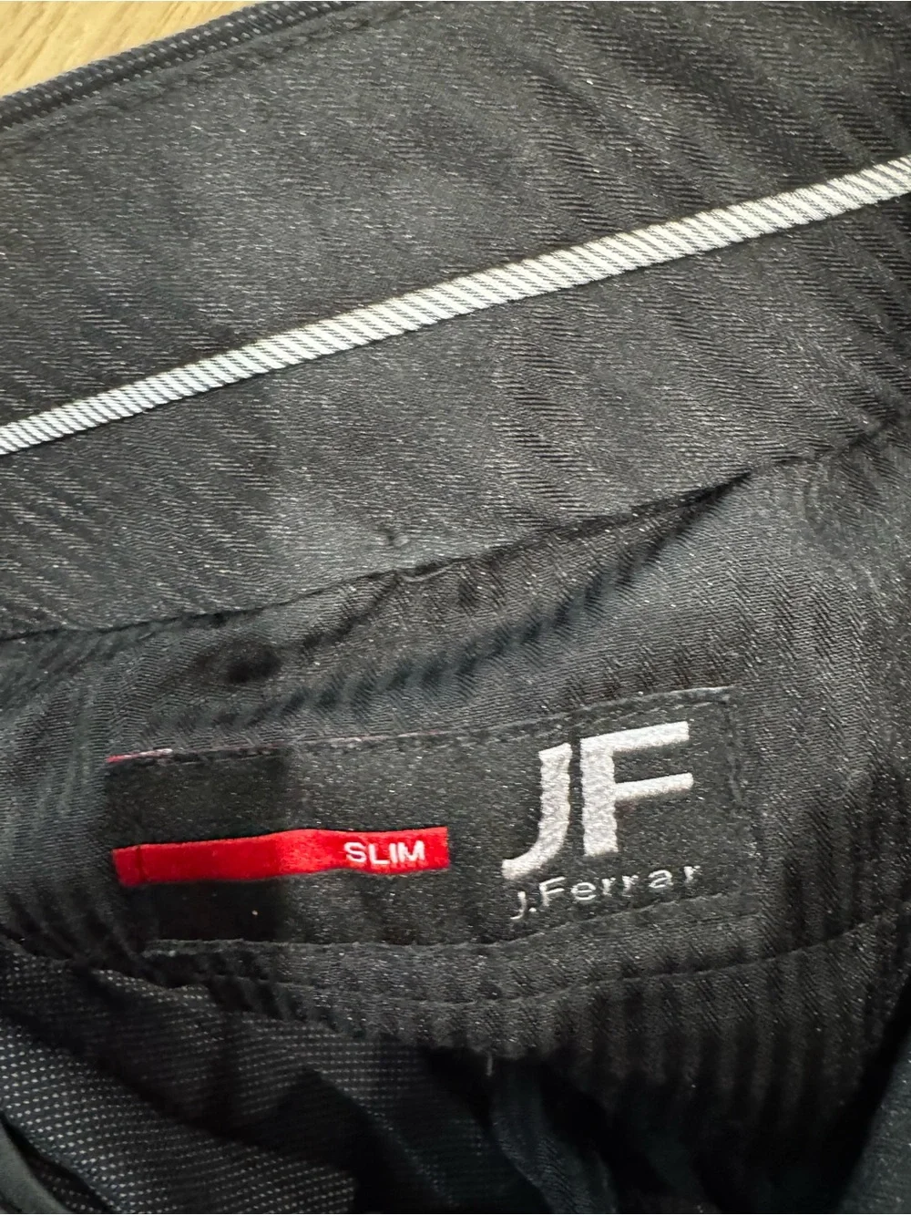 jf j.ferrar Men's Dress Pants in Dark Charcoal